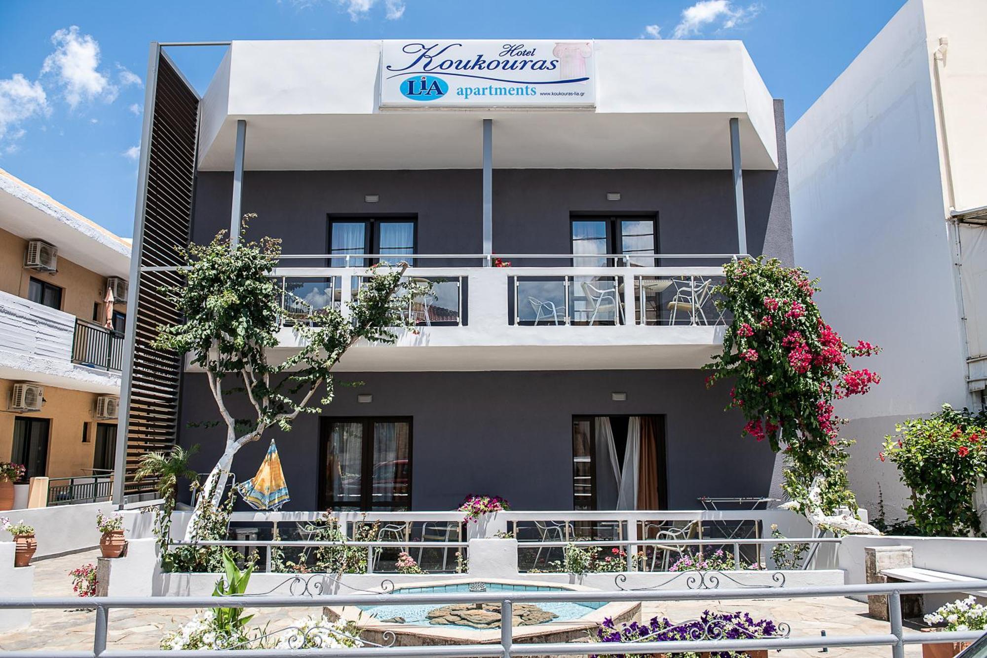 Lia Beachfront Apartments Stalós Exteriér fotografie